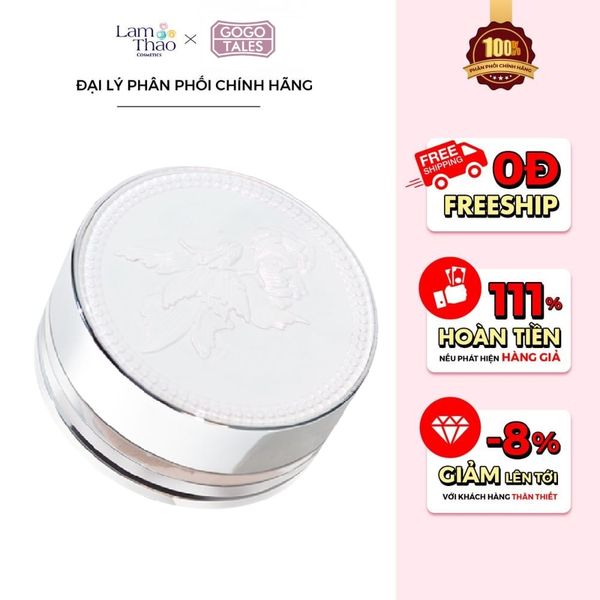 Phấn Bột Phủ Kiềm Dầu Gogo Tales Koi Play Lotus Loose Powder