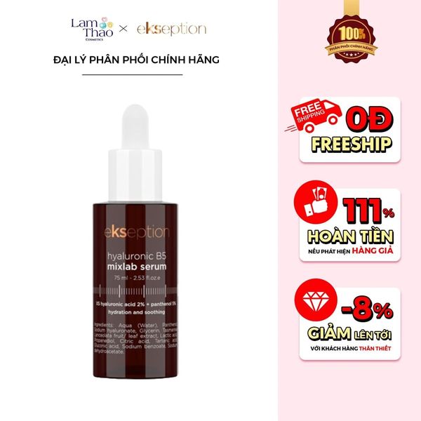 Tinh Chất Phục Hồi Cấp Ẩm Ekseption Hyaluronic B5 Mixlab
