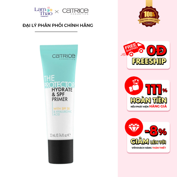 Kem Lót Dưỡng Ẩm Và Chống Nắng Bảo Vệ Da Catrice The Protector Hydrate & SPF Primer