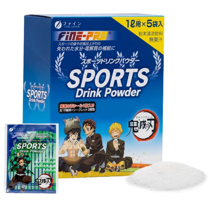 Bột Uống Pha Cung Cấp Nước Điện Giải Sports Demon Slayer Blade Sports Drink Granules (Sản phẩm chưa cập nhật giá, không bán)