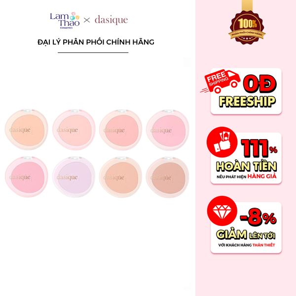 Phấn Má Hồng Dasique Soft Blur Cheek