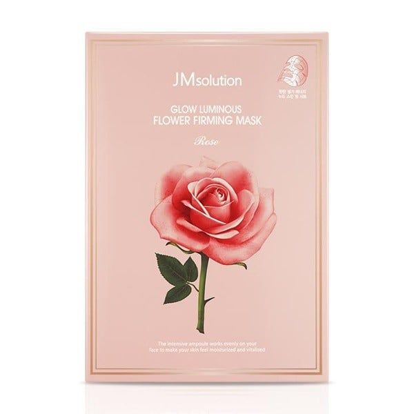 [COMBO 6 MIẾNG CHỈ CÒN 99K] Mặt Nạ Hoa Hồng Làm Săn Chắc Da JMsolution Glow Luminous Flower Firming Mask Rose