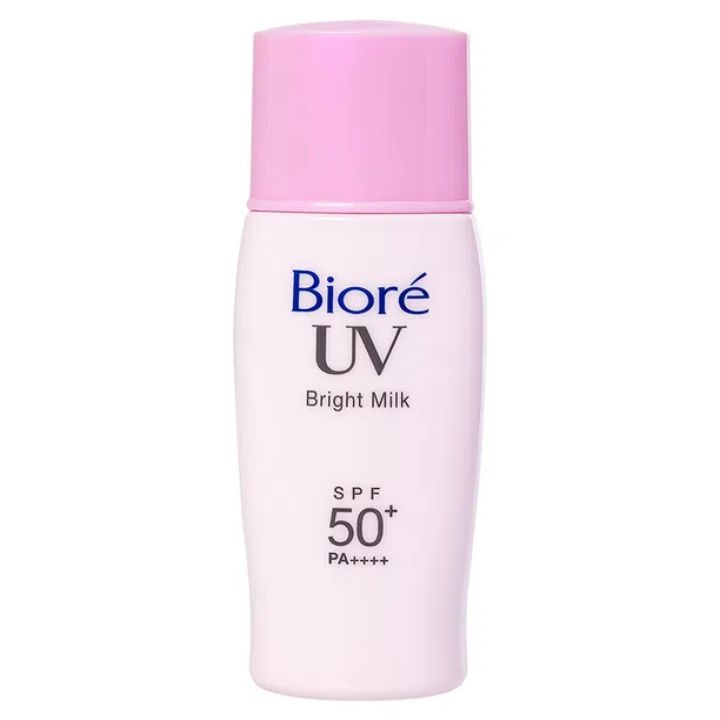 Sữa Chống Nắng Sáng Hồng Tự Nhiên Bioré UV Bright Milk SPF50+/PA+++