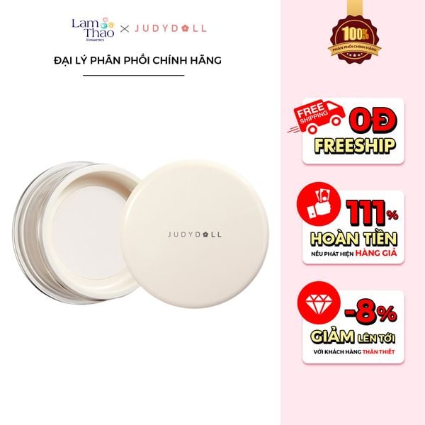 Phấn Phủ Dạng Bột Hỗ Trợ Kiềm Dầu Judydoll Blurring Loose Powder