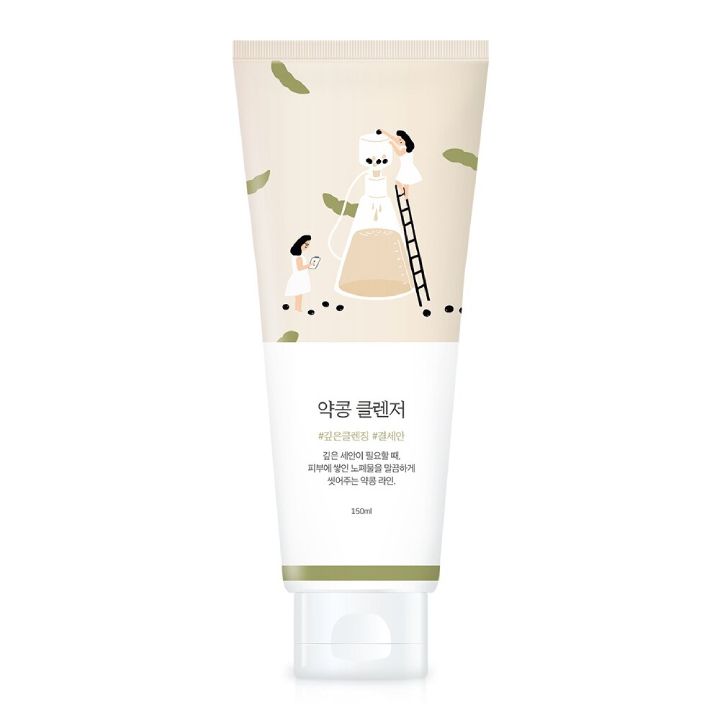 Sữa Rửa Mặt Chiết Xuất Đậu Nành Round Lab Soybean Cleanser