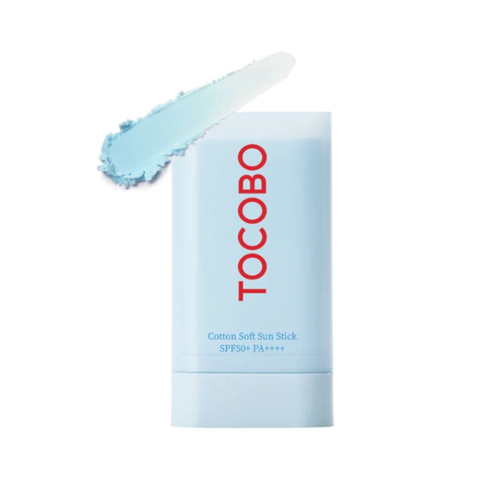 Thanh Lăn Chống Nắng Hữu Cơ, Thuần Chay Tocobo Cottton Soft Sun Stick SPF50+ PA++++