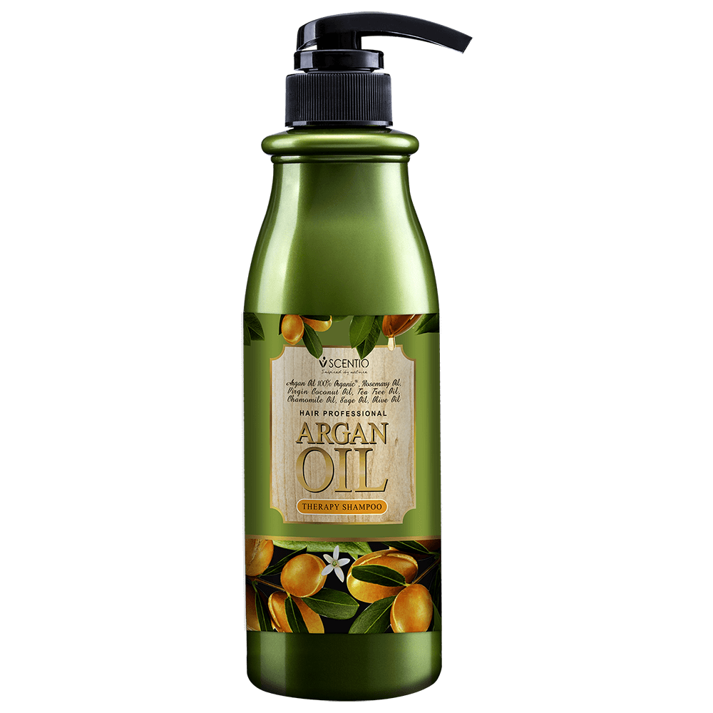 Dầu Gội Phục Hồi Tóc Khô Và Hư Tổn Beauty Buffet Scentio Hair Professional Argan Oil Therapy Shampoo
