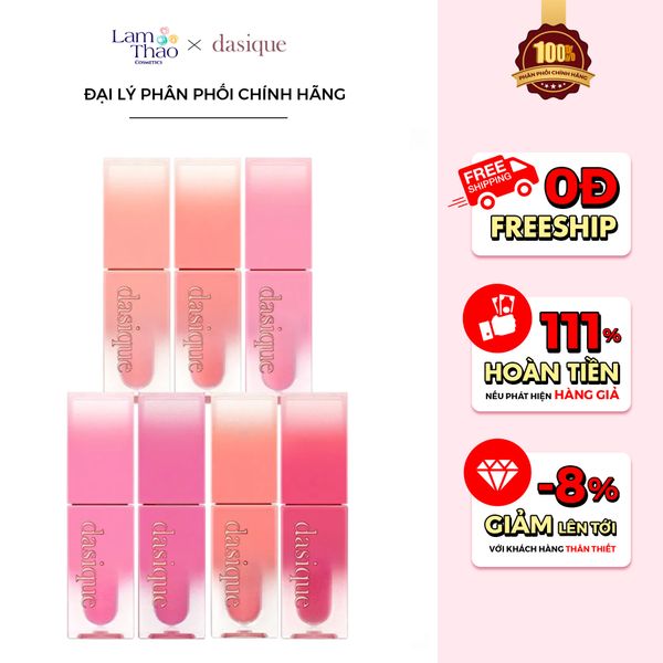 Son Tint Bóng Dasique Juicy Dewy Tint