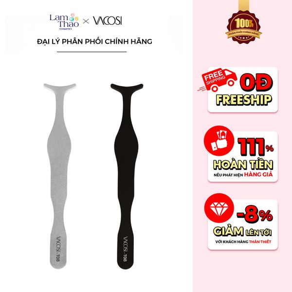 Nhíp Gắn Mi GIả Vacosi Eyelash Tweezers