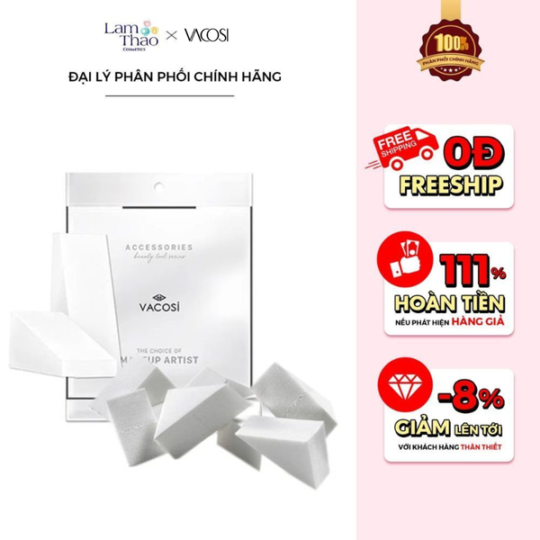 Bông Ướt Tam Giác Pro Bịch 12 Miếng Vacosi Prs Wedge Pro Sponge