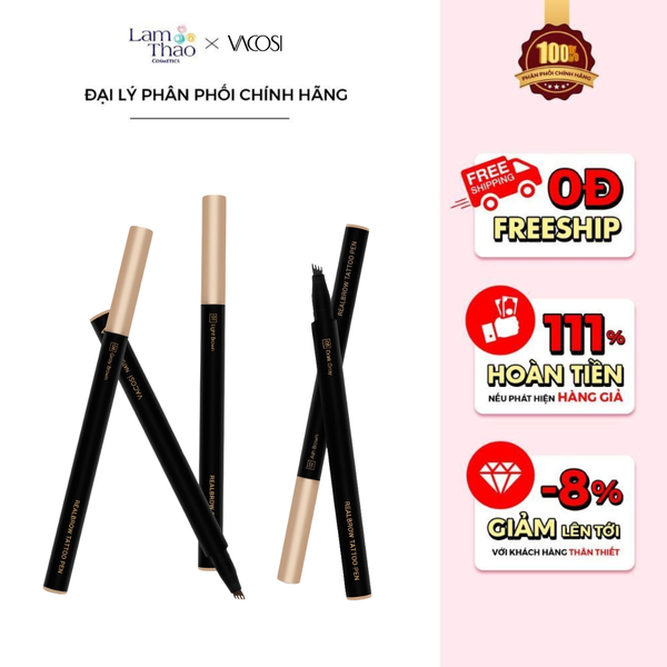 Bút Kẻ Sợi Mày Vacosi Realbrow Tattoo Pen