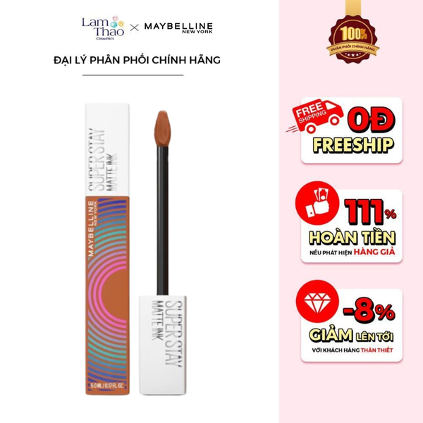 Son Kem Lì 16h Lâu Trôi Maybelline New York Superstay Matte Ink Music
