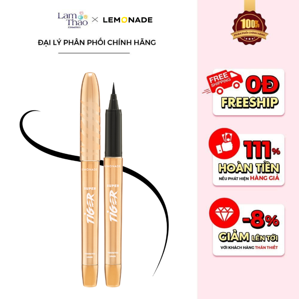 Bút Kẻ Mắt Lemonade Supertiger Micro Eyeliner