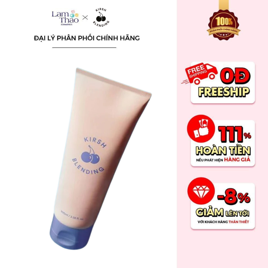 Sữa Rửa Mặt Kirsh Blending Clearing Soothing Foam Cleanser