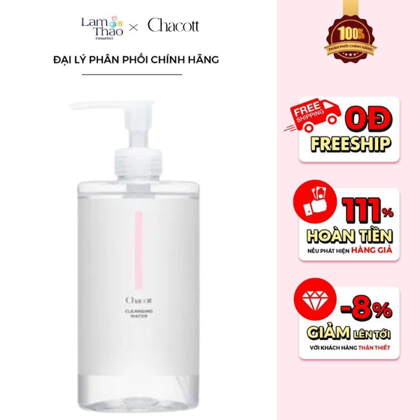 Nước Tẩy Trang Nhạy Cảm Chacott Cleansing Water ( Mẫu Mới )