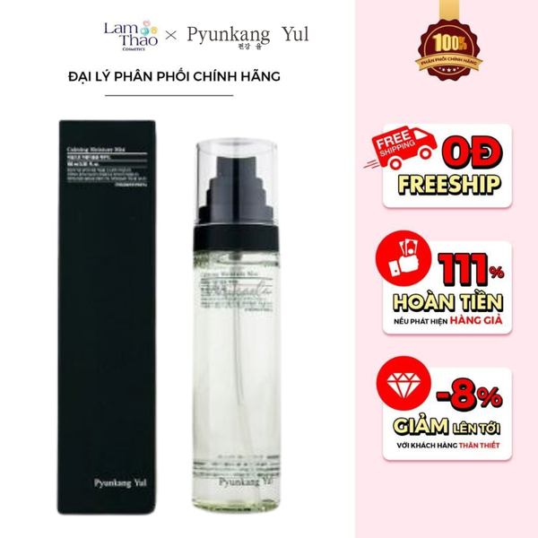Xịt Dưỡng Da Hỗ Trợ Cấp Ẩm Và Phục Hồi Da Pyunkang Yul Calming Moisture Mist