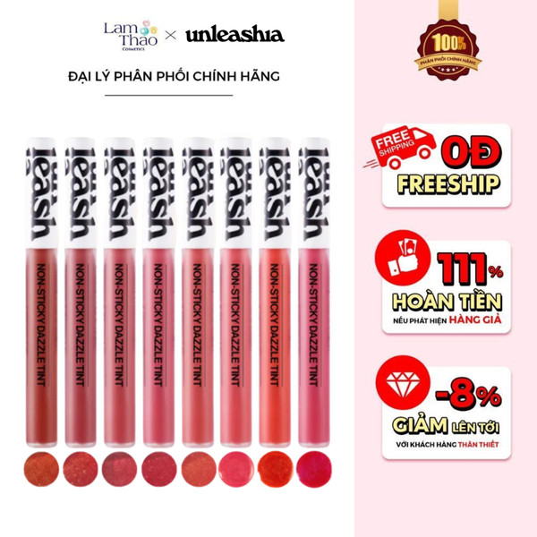 Son Kem Bóng Unleashia Non-Sticky Dazzle Tint