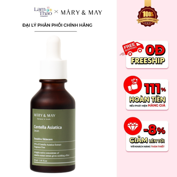 Tinh Chất Làm Dịu Da Mary & May Centella Asiatica Serum