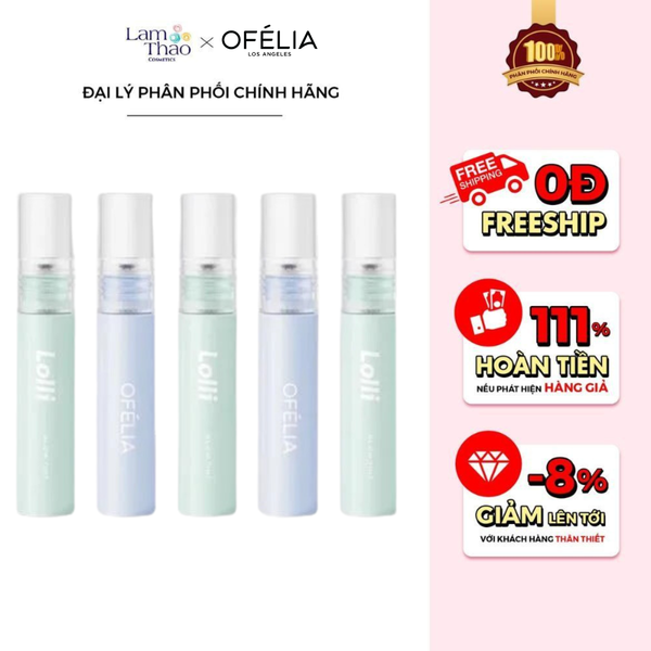 Son Kem Bóng Ofélia Lolli Glow Tint Chapter 2 3.9g