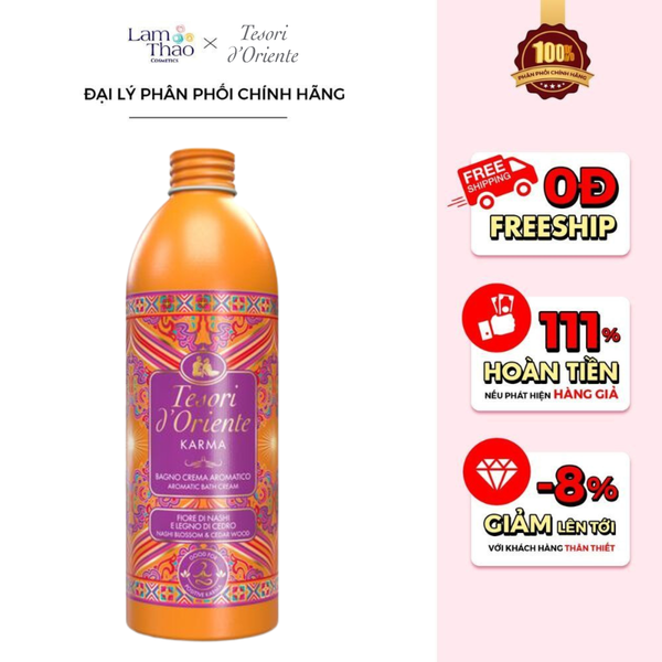 Sữa Tắm Nước Hoa Tesori D'Oriente Karma Bath Foam