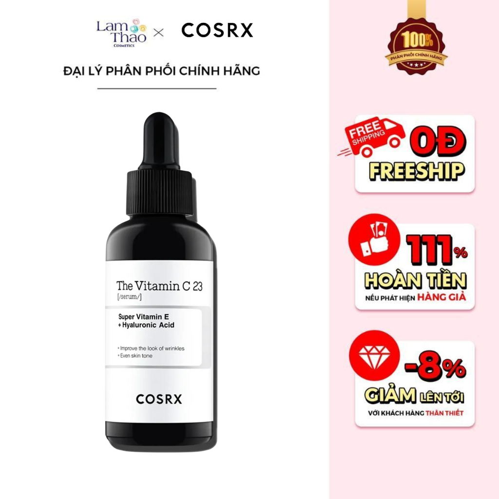 Tinh Chất Dưỡng Sáng Da, Mờ Thâm Nám Cosrx The Vitamin C 23 Serum