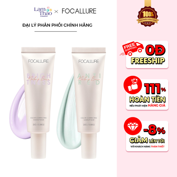 Kem Lót Focallure Color Correcting Makeup Base