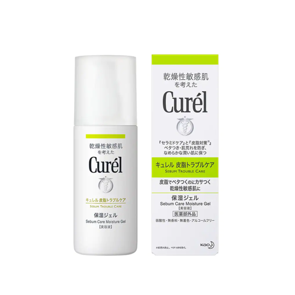 Gel Dưỡng Da Dành Cho Da Dầu Curél Sebum Trouble Care Sebum Care Moisture Gel 120ml