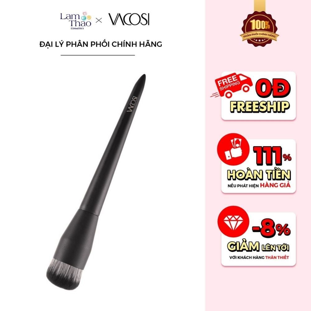 Cọ Tán Nền Đầu Tròn Vacosi Finger Foundation Brush