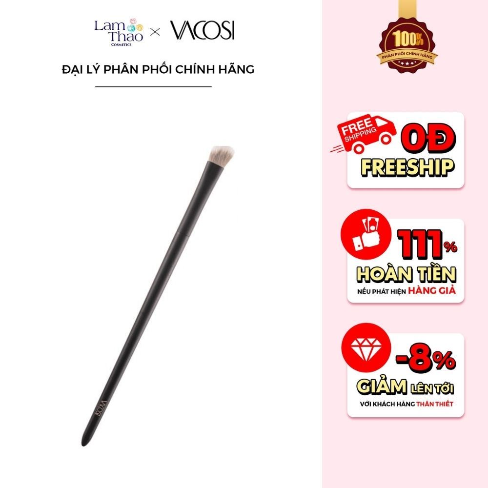 Cọ Khối Mũi Đầu Dẹp Vacosi Angled Shading Brush