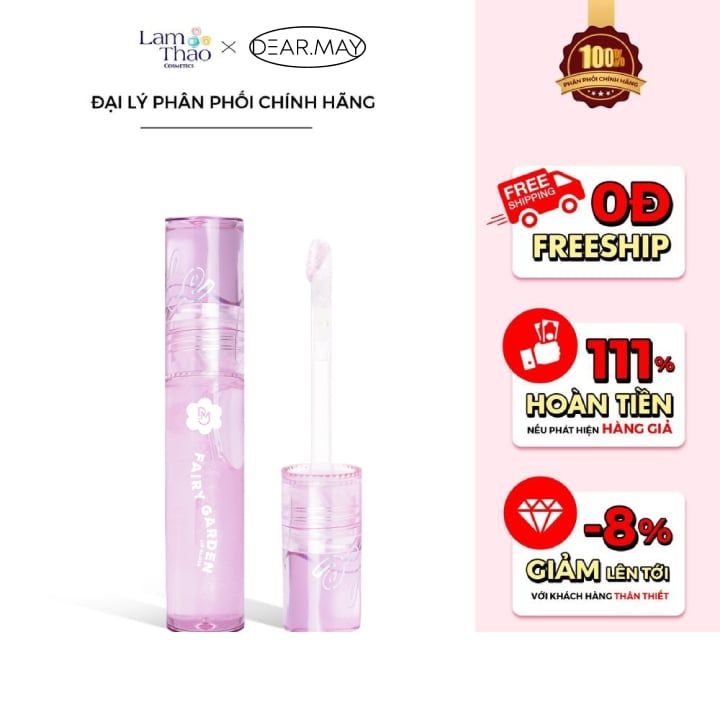 Son Bóng Dearmay La Piste Fairy Garden Lip Gloss