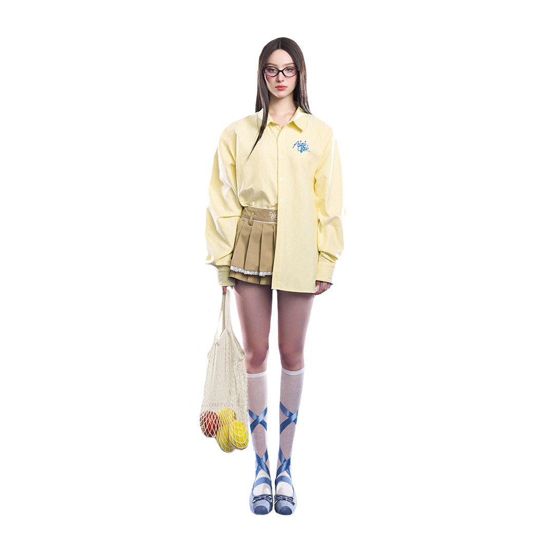 AIAI OFFICIAL MID-SUMMER Striped Shirt - Áo sơ mi oxford dáng oversize