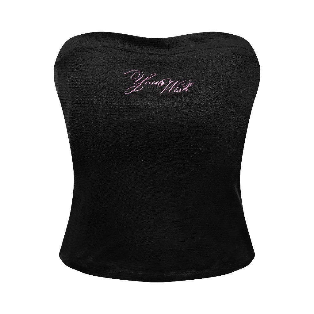 AIAI OFFICIAL Tube Top Your Wish/AIU croptop