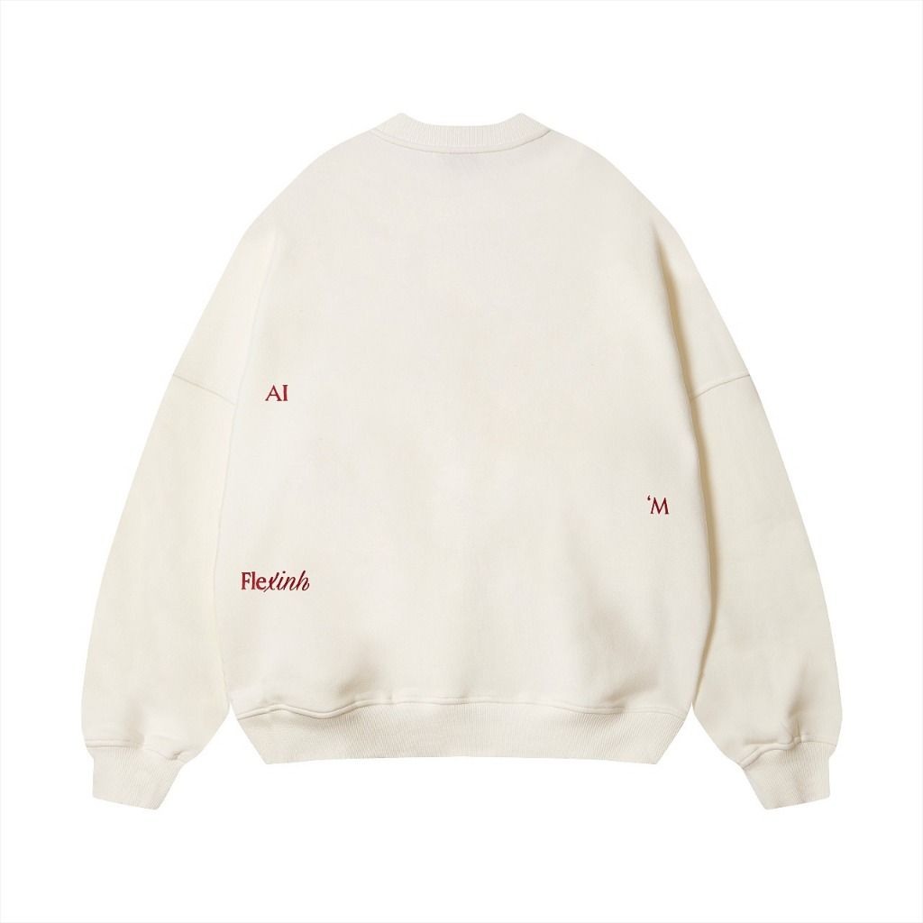 AIAI OFFICIAL Áo nỉ Sweater Flexinh from rộng