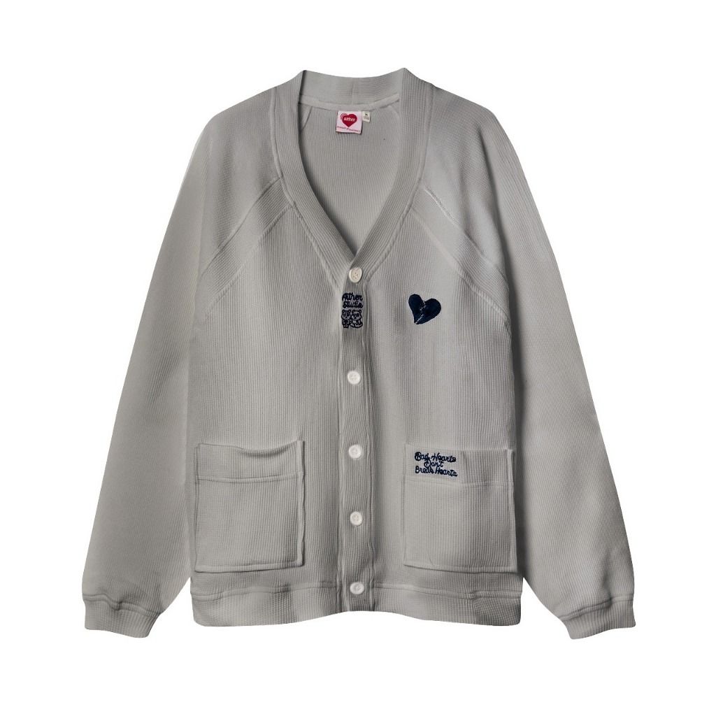 AIAI OFFICIAL Áo khoác nữ Cardigan Bad Hearts Don't Break Hearts thêu logo thương hiệu