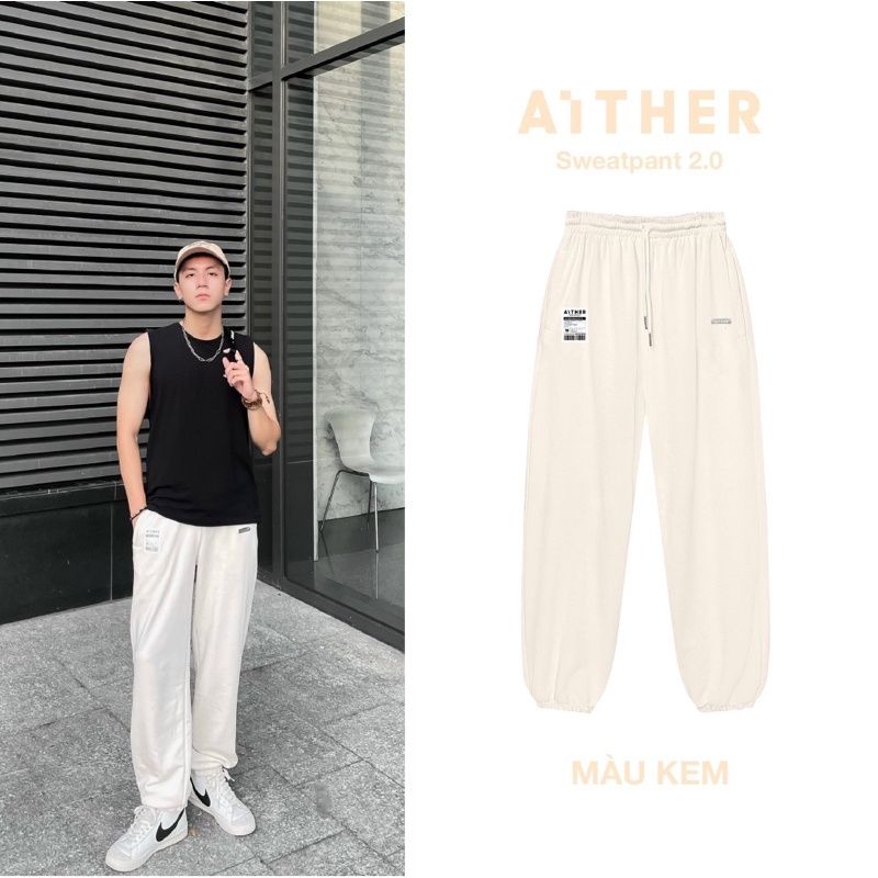 AIAI OFFICIAL Quần nỉ ống bo Basic Sweatpants V.1