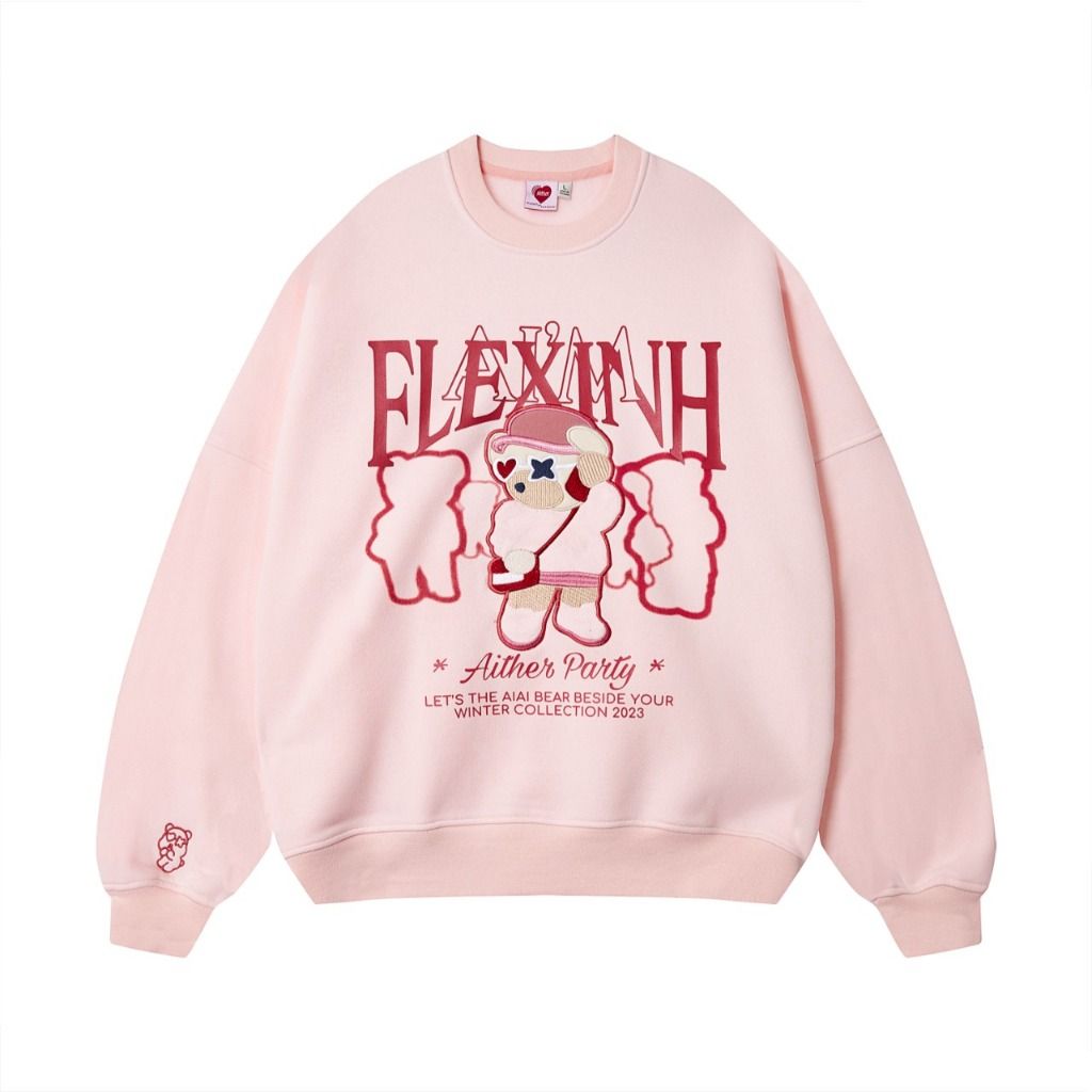 AIAI OFFICIAL Áo nỉ Sweater Flexinh from rộng