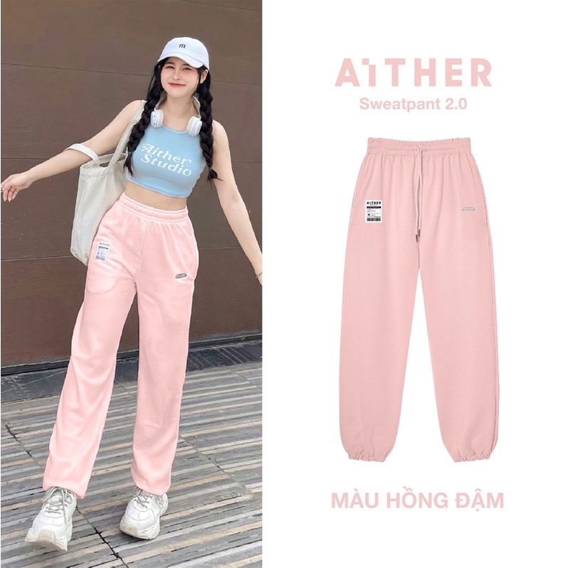 AIAI OFFICIAL Quần nỉ ống bo Basic Sweatpants V.1