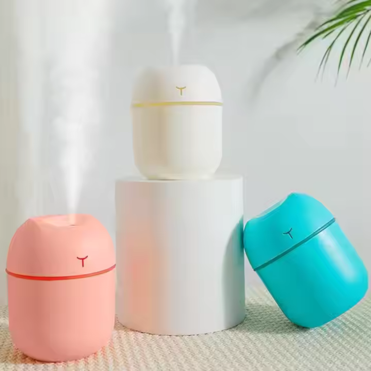 Máy Xông Tinh Dầu 330ml máy khuếch tán tinh dầu, máy phun sương tạo độ ẩm, thơm phòng, thư gián, đuổi muỗi côn trùng