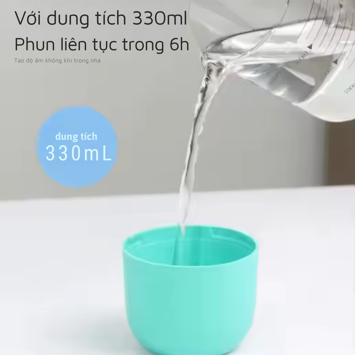 Máy Xông Tinh Dầu 330ml máy khuếch tán tinh dầu, máy phun sương tạo độ ẩm, thơm phòng, thư gián, đuổi muỗi côn trùng