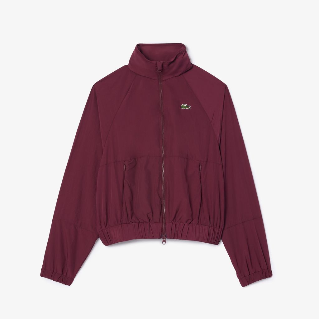 Áo Khoác Thể Thao Lacoste Nữ Dáng Rộng Chất Liệu Nylon