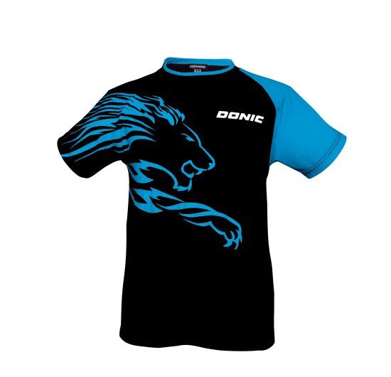 Áo Lion Black-cyan