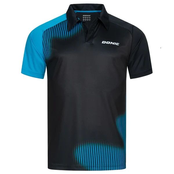 Áo Caliber Black-cyan