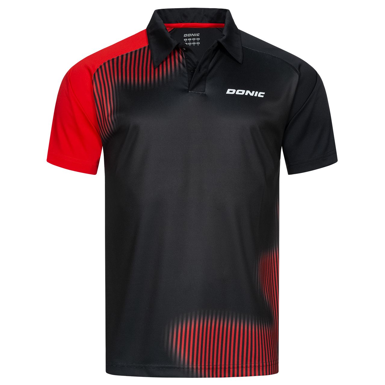Áo Caliber Black-red S
