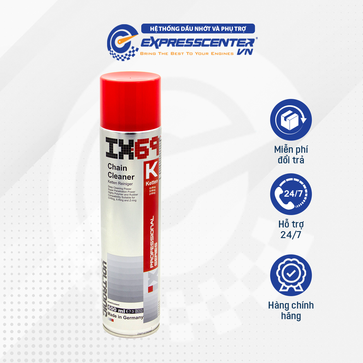 Xịt Rửa Sên Voltronic IX69 600ml