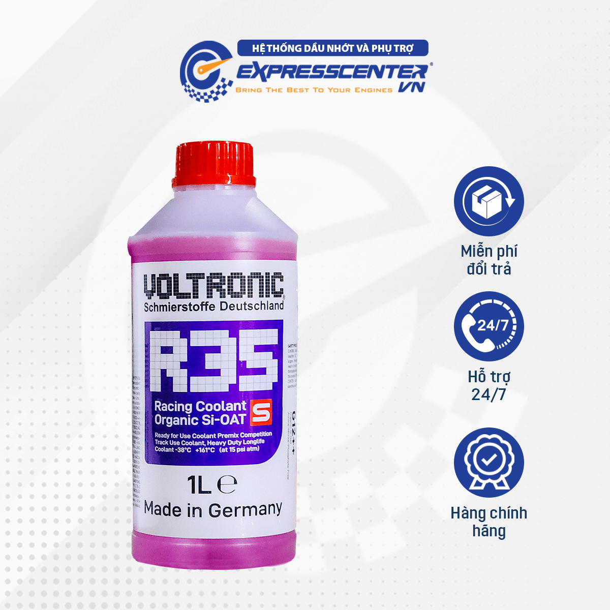 Dung dịch làm mát Voltronic R35 Racing Coolant 1L