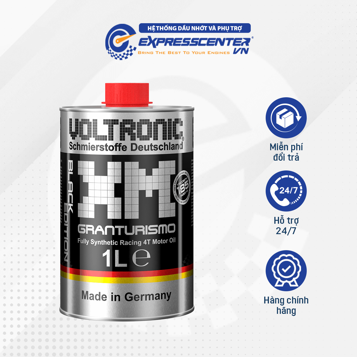 Dầu Nhớt Xe Moto Voltronic XM Black Granturismo 1L