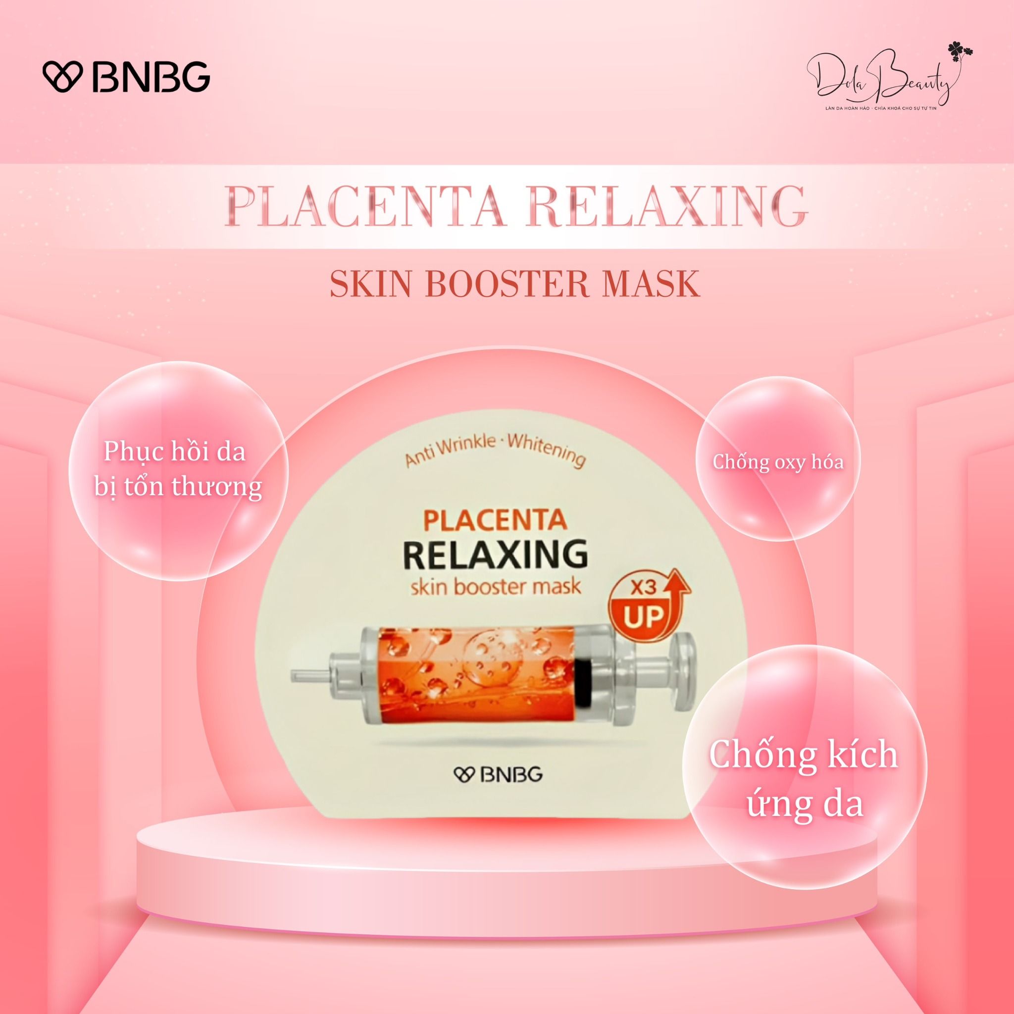 Mặt nạ BNBG Truyền Năng Lượng , Phục Hồi Da