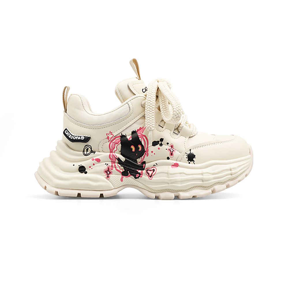 Giày Sneakers Cat&Sofa BLC Cream 01