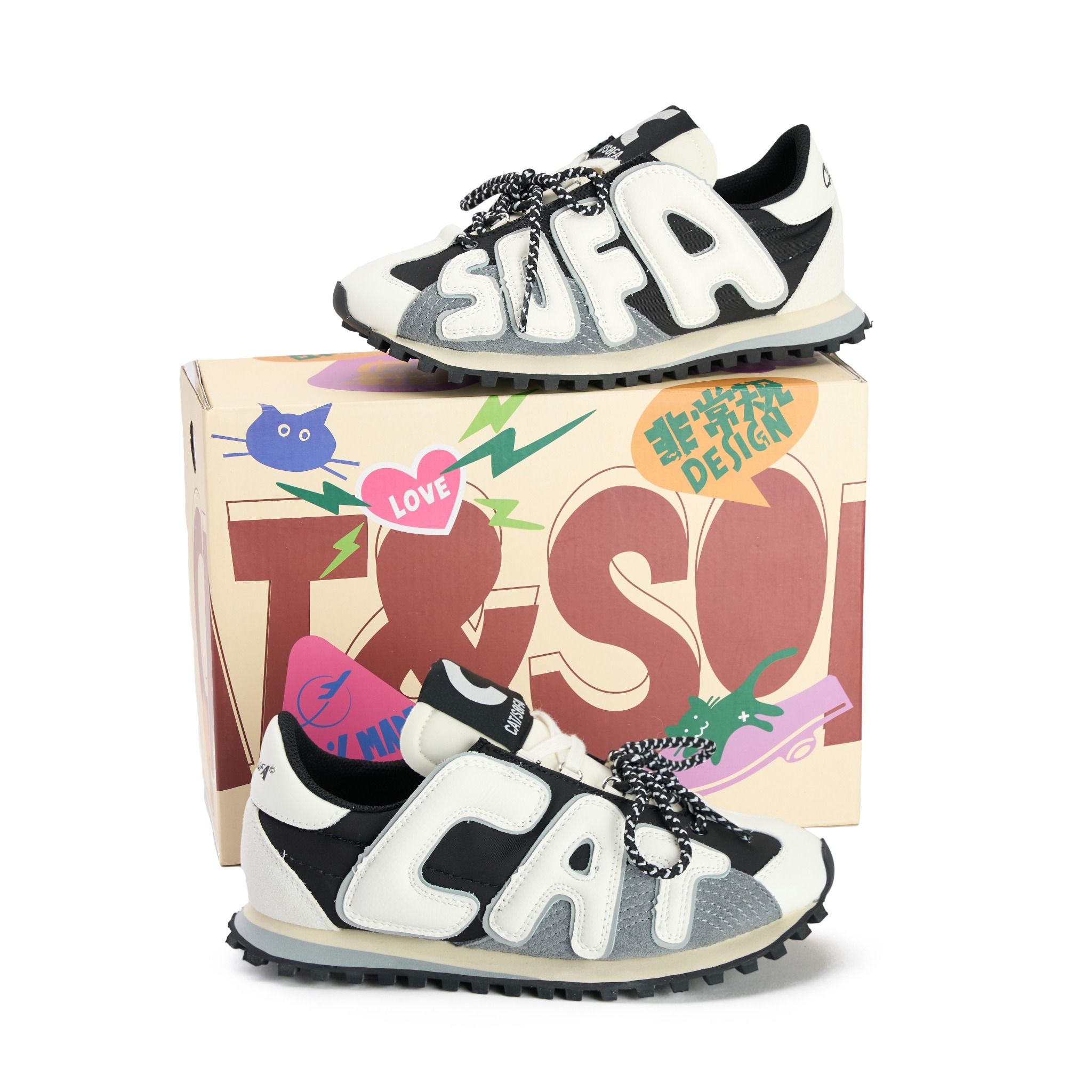 Giày Sneakers Cat&Sofa COR Word 01