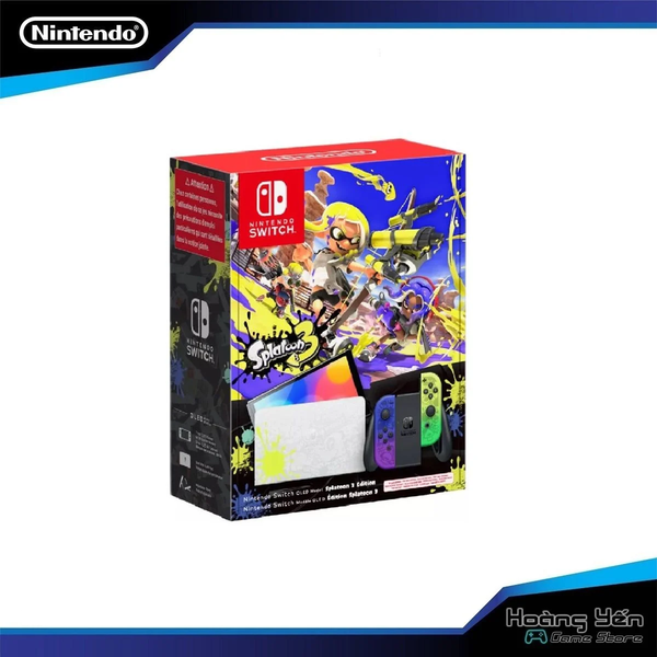 Máy Nintendo Switch Oled Splatoon Edition Chính Hãng– hoangyengame